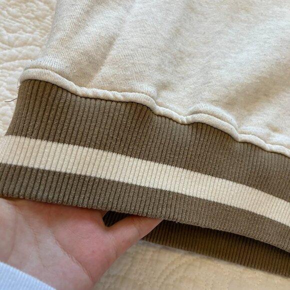 Roots Cabin Crewneck Sweatshirt Heathered Oatmeal - Picture 6 of 9